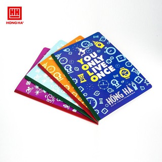 Vở kẻ ngang Hồng Hà 72 trang Study Yolo (1405)