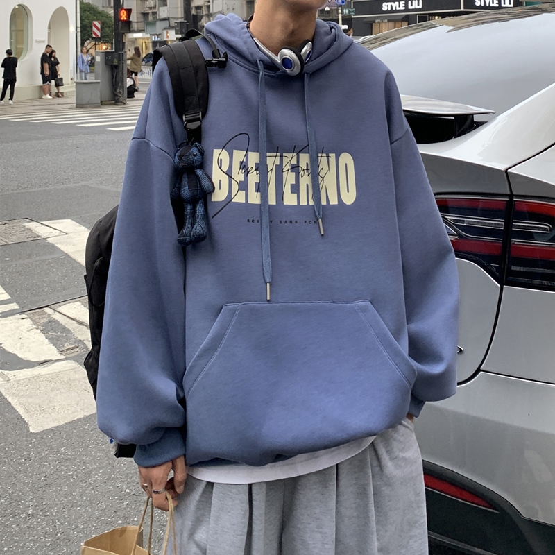 Áo Hoodies Nam Dài Tay Có Nón Thời Trang Cỡ Lớn M-5Xl