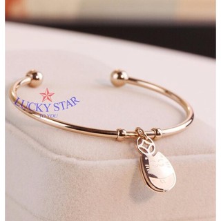 Vòng Cuff Mèo may mắn Totoro Titan không đen