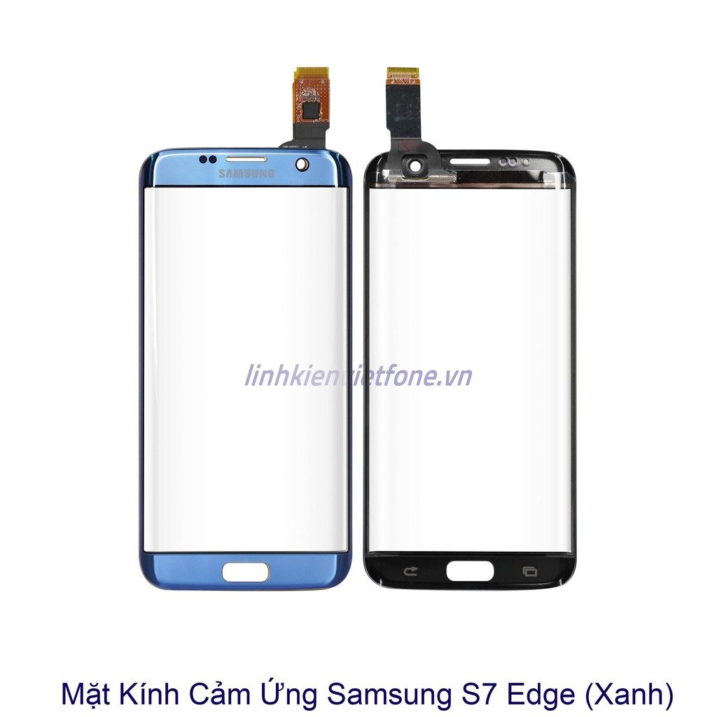 Mặt kính cảm ứng ép kính ss S7 edge ZIN