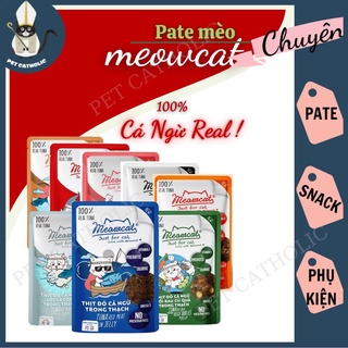 [Siêu Rẻ][Date xa]Pate Mèo Gía Rẻ Meowcat Gói 70g