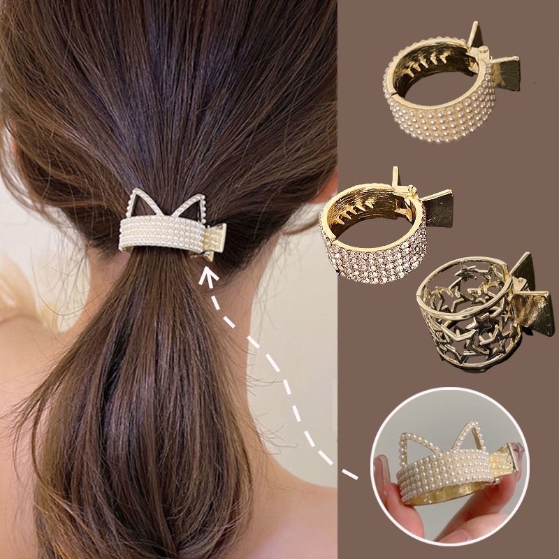 kẹp tóc đuôi ngựa kẹp càng cua cho tóc xinh