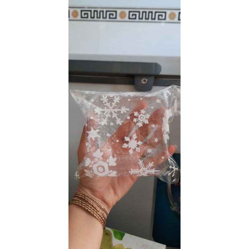 Set khay +túi dán trung thu bánh 200g(100 bộ )