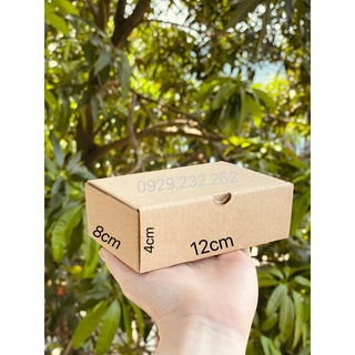 10 hộp carton gửi COD 12x8x4cm