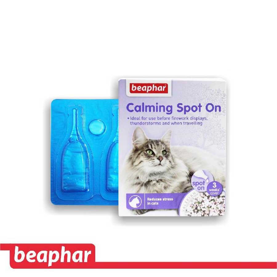 Nhỏ gáy thư giãn cho mèo Beaphar Calming Spot On Cat