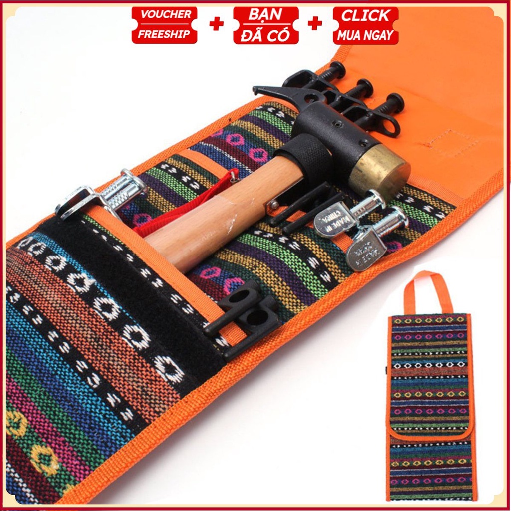 Túi Thổ Cẩm Đựng Đồ Xách Tay Du Lịch - Phụ Kiện Cắm Trại