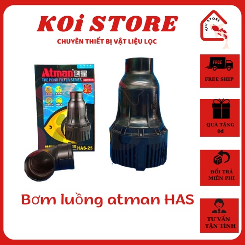 Bơm luồng ATMAN HAS dùng cho hồ koi