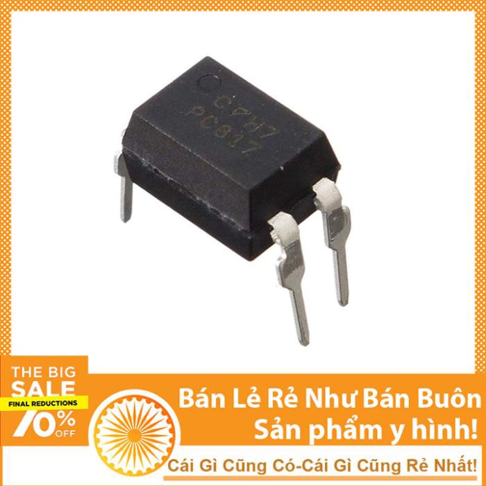 ic so quang so sánh PC817 5V 5mA DIP