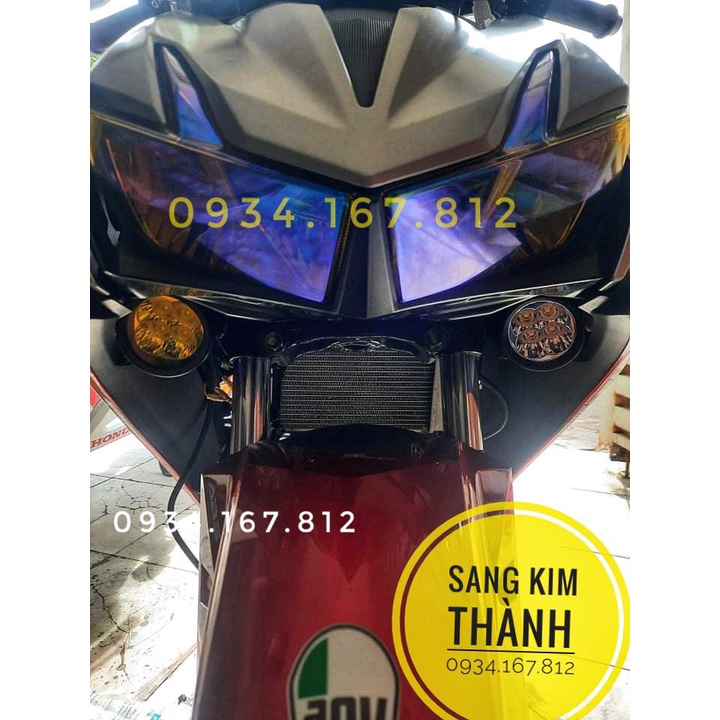 Pad Gắn Đèn Trợ Sáng Xe Winner X Ở Hốc Xinhan lắp Trực Tiếp Từ Sườn Xe