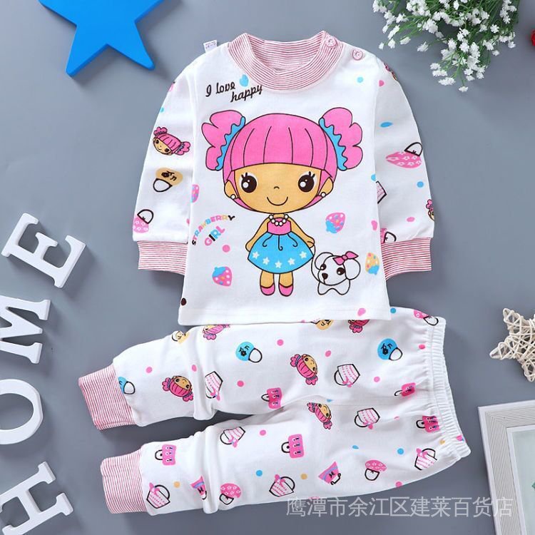 Bộ Đồ Lót Dài Tay Thời Trang Xuân Thu Cho Bé Gái 08 Tuổi