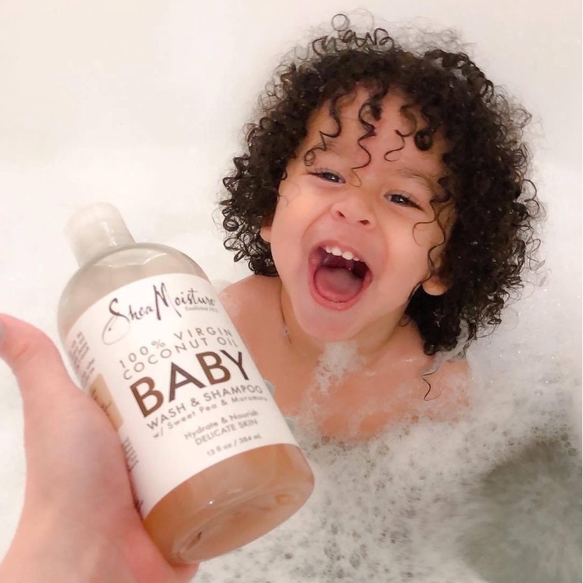 Sữa tắm - Lotion dưỡng ẩm Baby Shea Moisture giúp da bé luôn mềm mại