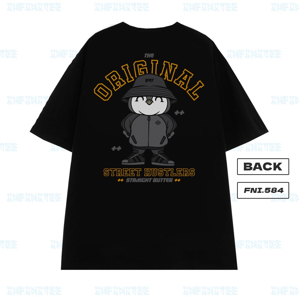 Áo thun INFINITEE Fni0584, Thun 100% Cotton - form rộng Unisex.