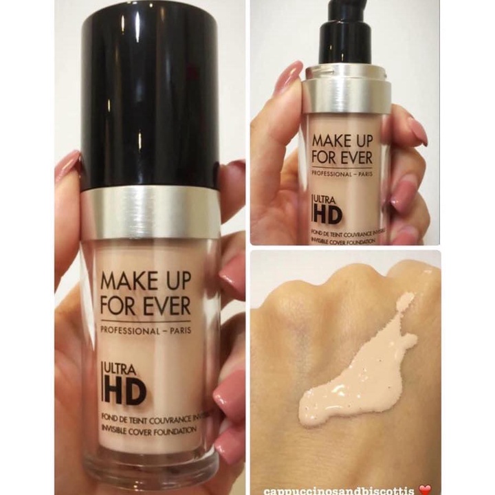 Kem nền Makeup Forever Ultra HD Invisible Cover, nền hoàn hảo