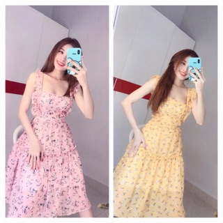 Đầm cánh tiên hoa nhí (hình thật+video)