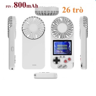 Quạt Tích Điện Mini Kiêm Máy Chơi Game F2 GameFAn (Máy Chơi Game Kèm Quạt)