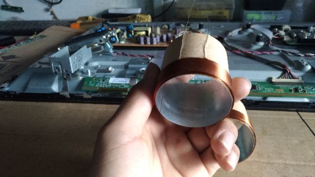 Col loa bass 49mm 50.5mm 4ohm 8ohm 4 lớp phíp nhôm