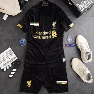 Áo bóng đá liverpool đen 2019-2020