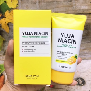 ☀️ Kem chống nắng 𝐒𝐨𝐦𝐞 𝐁𝐲 𝐌𝐢 𝐘𝐮𝐣𝐚 𝐍𝐢𝐚𝐜𝐢𝐧 𝐌𝐢𝐧𝐞𝐫𝐚𝐥 𝟏𝟎𝟎 𝐁𝐫𝐢𝐠𝐡𝐭𝐞𝐧𝐢𝐧𝐠 𝐒𝐮𝐧𝐜𝐫𝐞𝐚𝐦