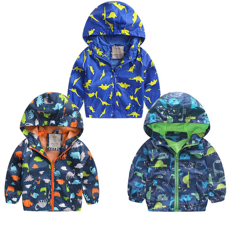 Áo khoác thời trang có mũ trùm đầu giữ ấm cho bé