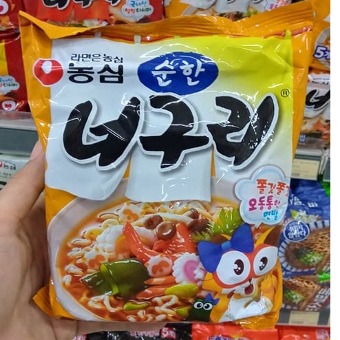 Mì neoguri, mì neoguri hàn quốc hàng nội địa nhập khẩu - 너구리