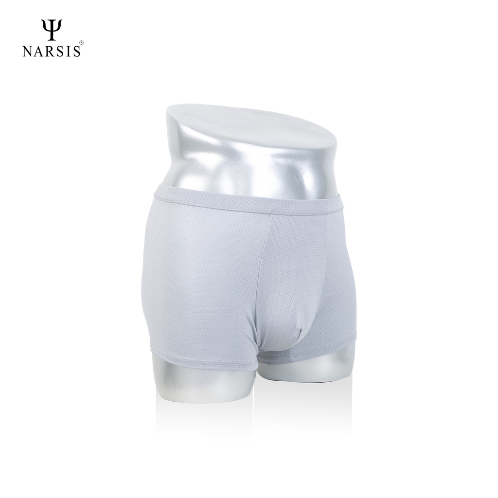 Quần lót nam Boxer Narsis F1003 màu ghi sáng