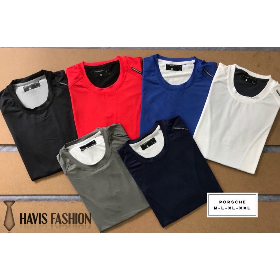 Áo thun thể thao nam cổ tròn phối hai màu cực chất ADBP001 | BigBuy360 - bigbuy360.vn