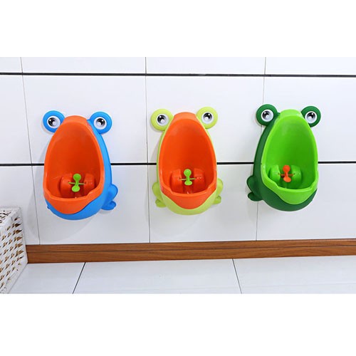 Bô tiểu mini gắn tường cho bé trai hình ếch