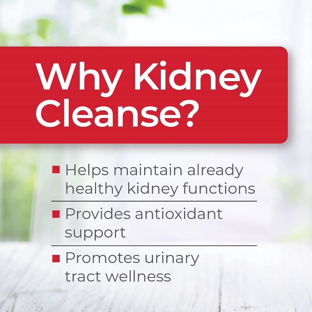 Health Plus Kidney Cleanse 60 viên - Thải độc, thanh lọc thận
