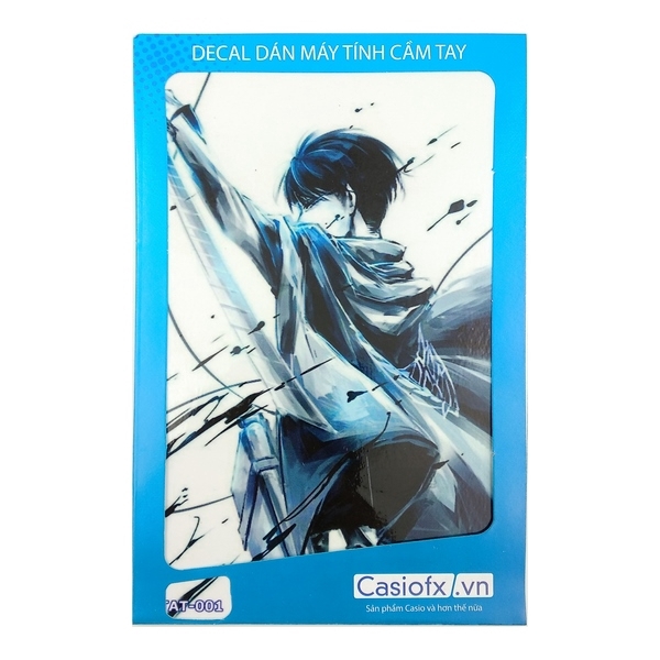 Decal Trang Trí Máy Tính Teenage Nhân Vật Truyện Tranh Attack On Titan 001 - Teenage