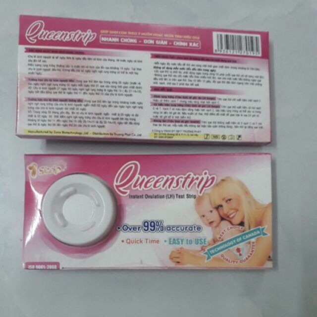 Combo 50 Que thử rụng trứng Queenstrip