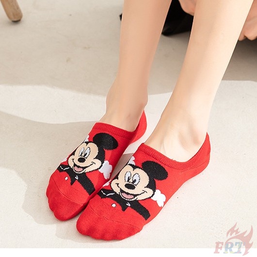 ❀ Vớ Họa Tiết Chuột Mickey / Minnie / Vịt Donald / Vịt Daisy / Goofy ❀ 1 Đôi Tất Thể Thao Thời Trang Mới Lạ (5 Kiểu Dáng)