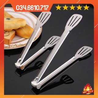 Kẹp gắp thức ăn bằng inox cỡ 24cm