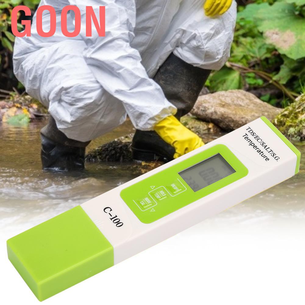 Goon Thiết Bị Kiểm Tra Nước Biển Đa Năng 5 Trong 1 C-100