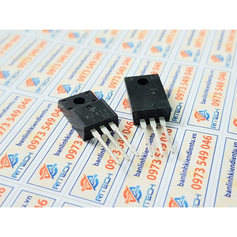 [Combo 5 chiếc] K2417 2SK2417 Mosfet Kênh-N 8A/250V TO-220