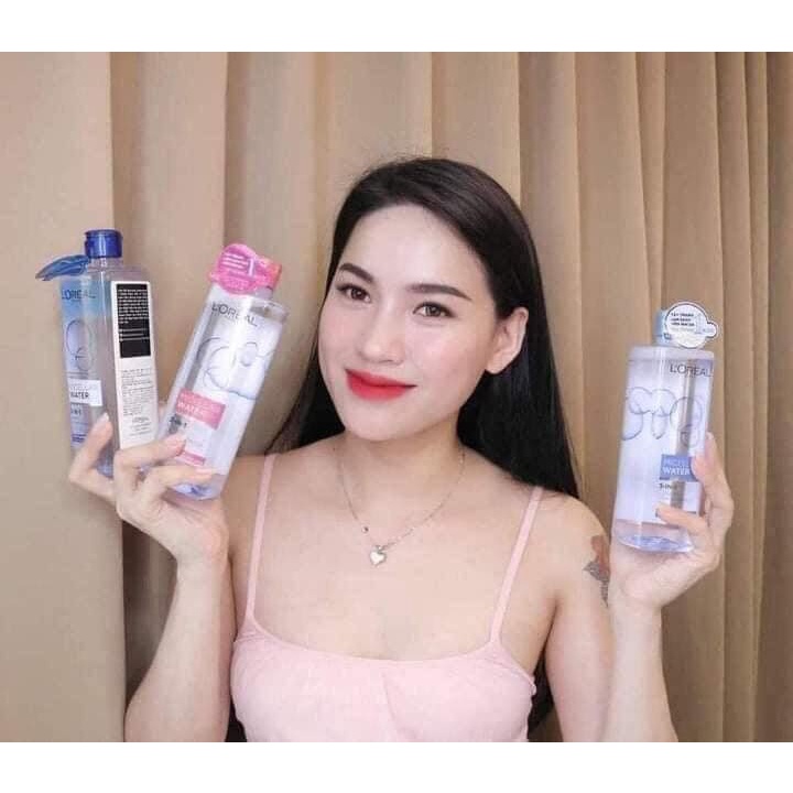 Nước Tẩy Trang Dưỡng Ẩm L'Oreal Micellar Water 3in1 400ML | BigBuy360 - bigbuy360.vn