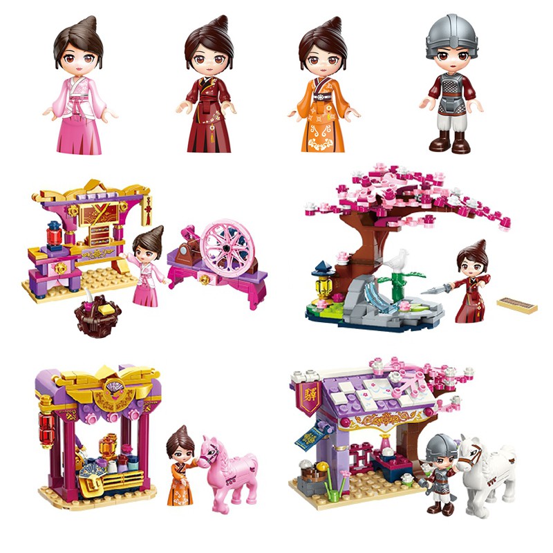 Đồ Chơi Thông Minh Lắp Ráp Tinh Tế - Mô Hình Khu Vườn THẦN TIÊN