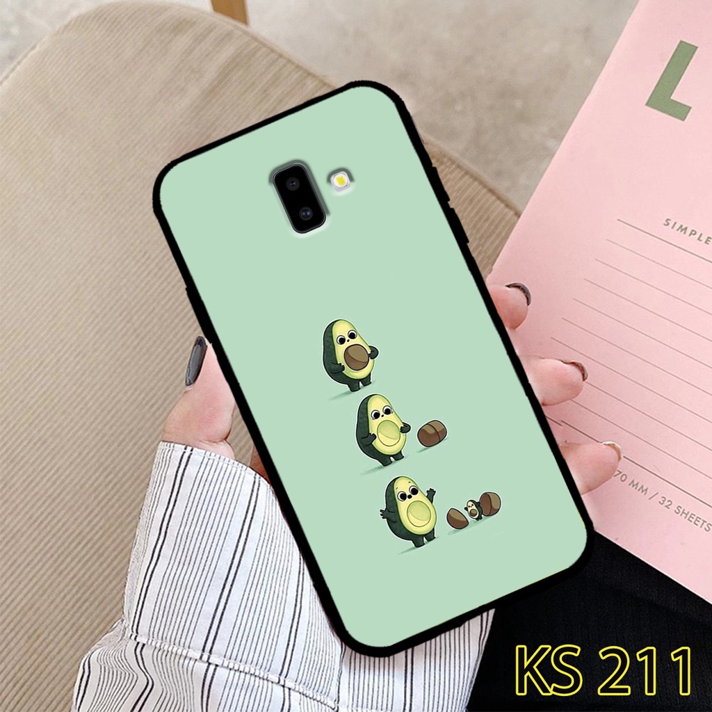 Ốp lưng Samsung J4/J4 Plus/J4 Core in hình Trái bơ siêu đẹp, độc, lạ_KINGSTORE.HN_Ốp SS