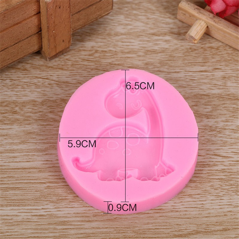 Khuôn Làm Bánh / Sô Cô La / Xà Phòng Hình Khủng Long