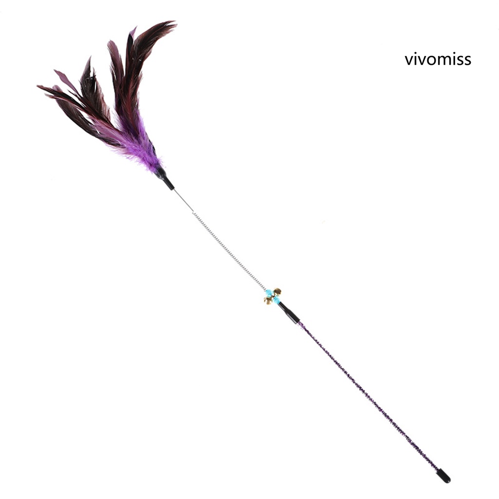 Gậy đồ chơi gắn lông vũ vui nhộn dành cho mèo