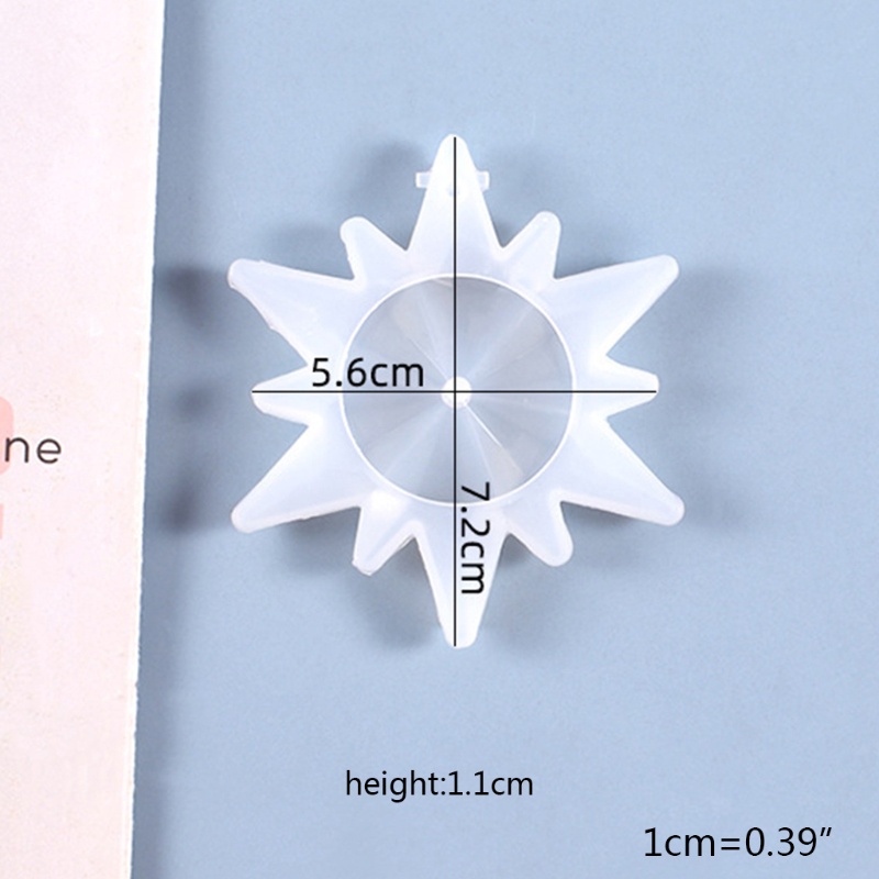 Khuôn Làm Hoa Tuyết Trang Trí Giáng Sinh