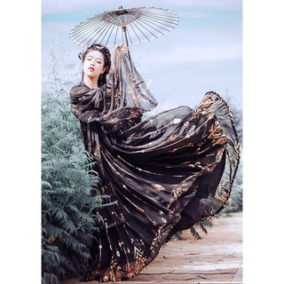 Trang phục cổ trang Kim ngân sắc