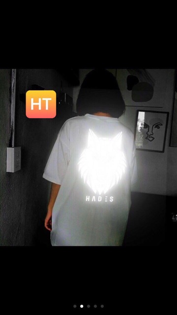 Áo phản Quang mặt sói HADES siêu đẹp