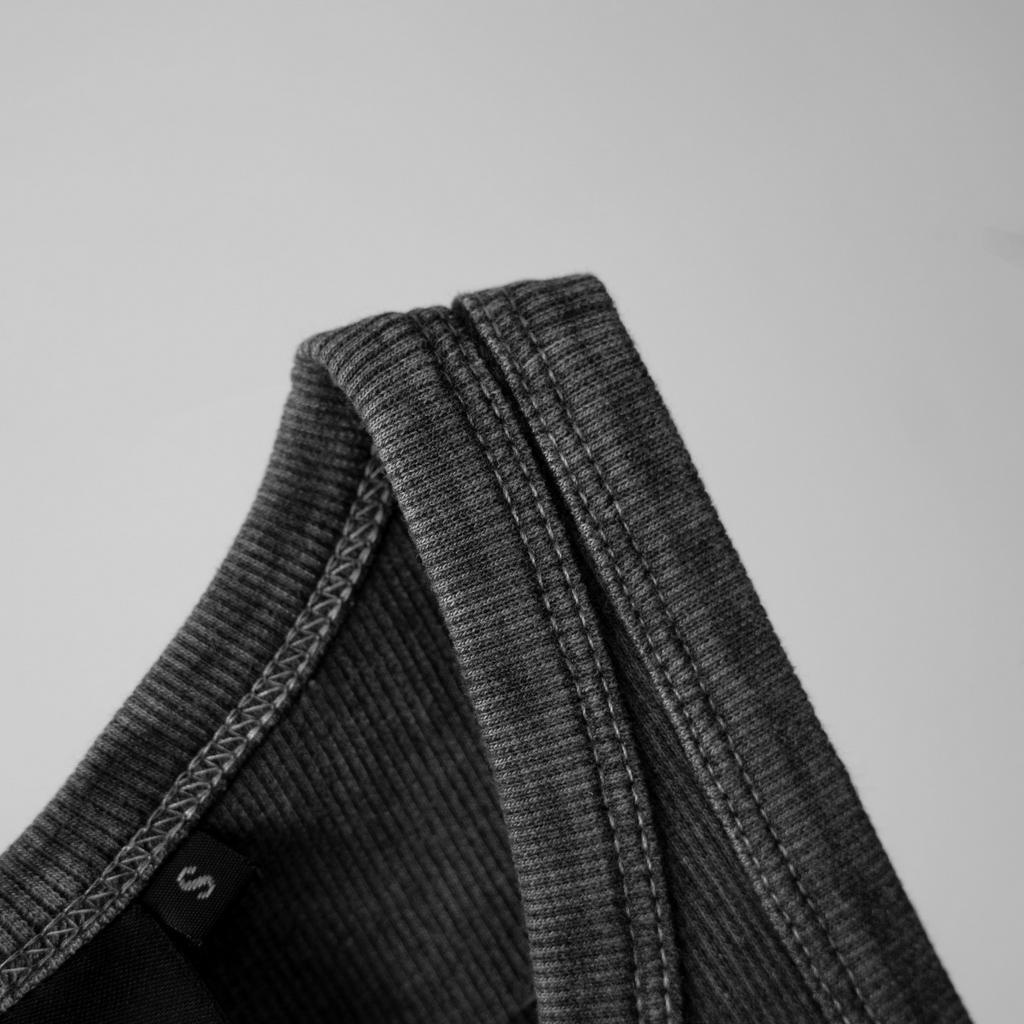 Áo ba lỗ nữ chất liệu thun cotton thương hiệu Aesir Studios 3 màu trắng,xám,đen - W102