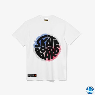 [ARIES] Áo thun nam ngắn tay cổ tròn in họa tiết INF.S Skateboard Tee