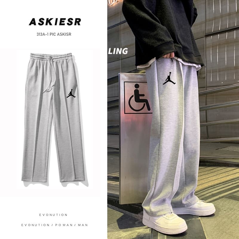 Quần dài nam - quần nam PM unisex thể thao nam nữ ống rộng phong cách