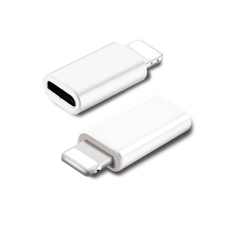 OTG Chuyển Đổi Đầu Đực Lightning iPhone Sang Type C Đầu Cái, Adapter OTG Type C To Lightning, cáp usb otg type C Lightni