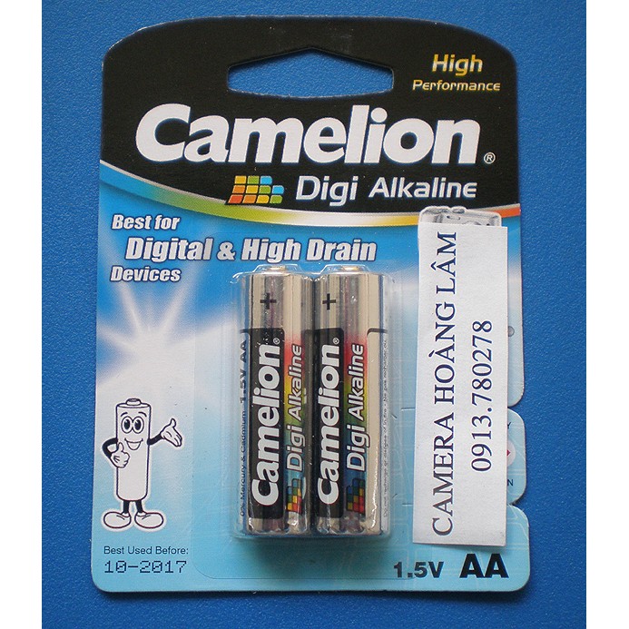 Combo 3 vỉ Pin Camelion Alkaline AA