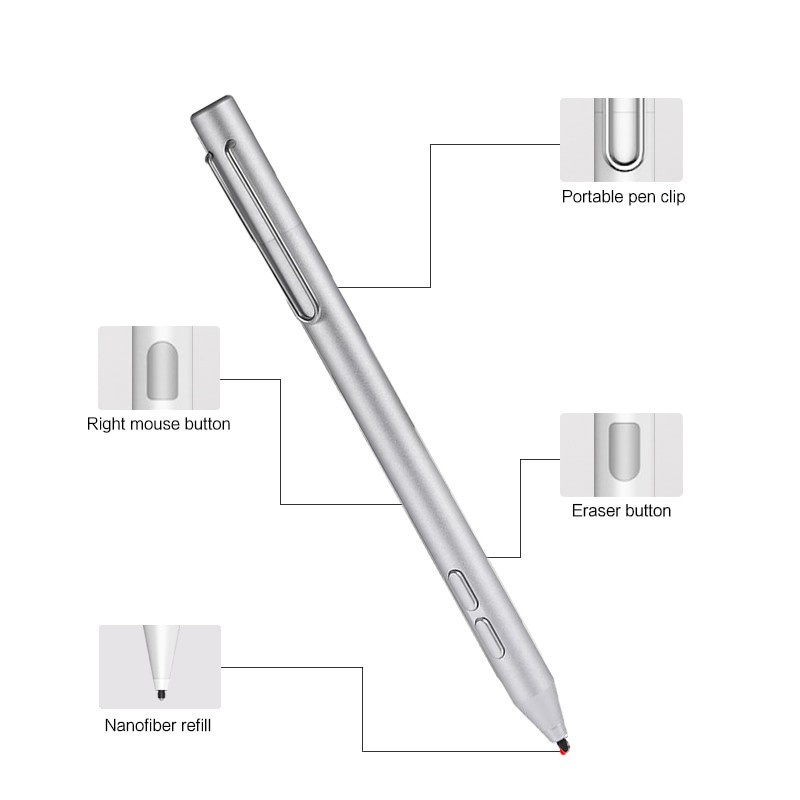 Bút cảm ứng Surface stylus Pen dành cho Máy tính bảng Microsoft Surface Pro7 / 5/4/3 / X Máy tính bảng Go Book 3/2