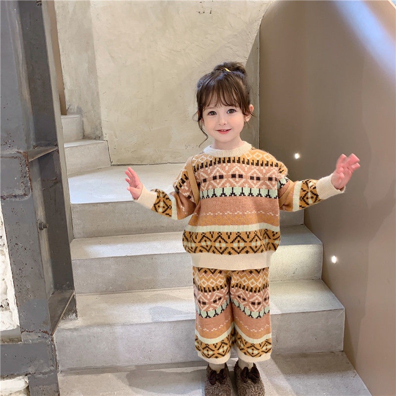 Áo Sweater Dệt Kim Chui Đầu Phong Cách Thời Trang Mùa Thu 2022 Mới Cho Bé Gái