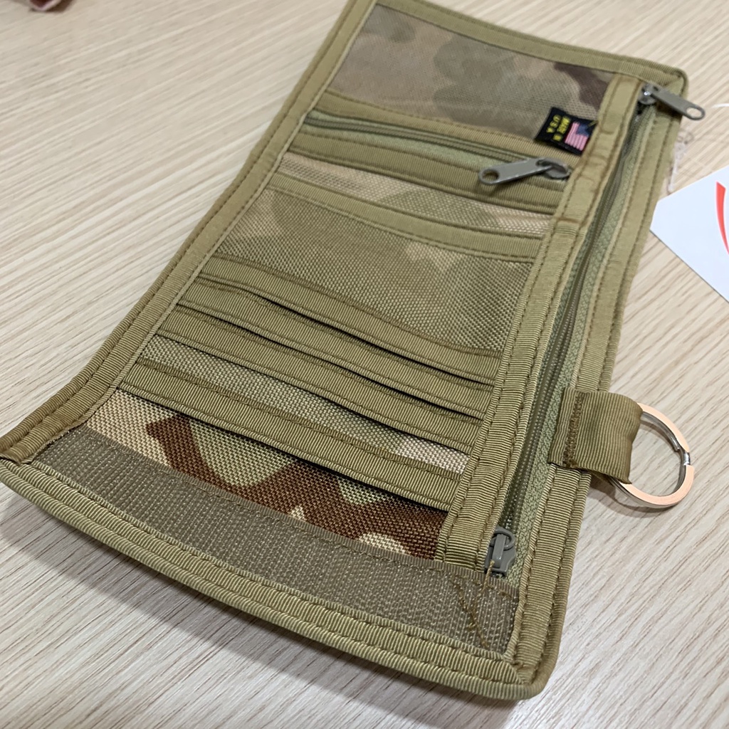 Ví mini US chất liệu vải canvas cao cấp